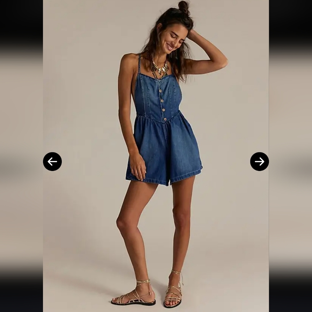 We The Free Denim Blue Memphis Short Carolina‎ Blue - Picture 5 of 9
